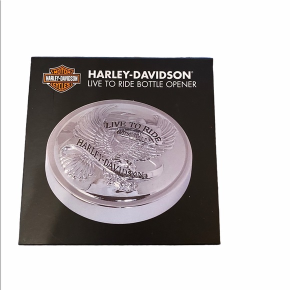 New Harley Davidson Live to Ride Bottle Opener